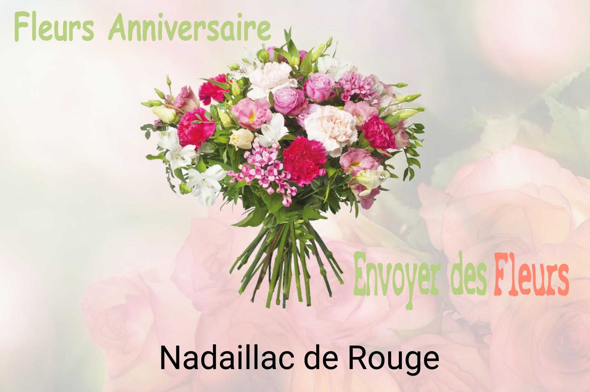 Bouquet de fleurs d’anniversaire livré à Nadaillac-de-Rouge